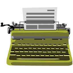 Typewriter logo